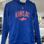Adidas  Climawarm Kansas Jayhawks pullover hoodie small Photo 0