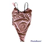 Dream Bandits NWT- so beautiful and sexy, pink velvet bodysuit Photo 7