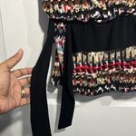 Madison Leigh MADISION LEIGH Woman's Round Neck, Short Sleeves, Multicolor Top - Size 6 Photo 3