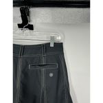 Athleta Women's Whatever Skort Dark Grey Tennis Golf Pockets Drawstring Size 4 Photo 4