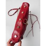 Rebecca Minkoff M.A.C Daddy Red Leather Large Crossbody Bag Photo 4