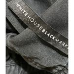 White House | Black Market WHBM The Jogger Pants Black 8L Long Elastic Washed Black Photo 4
