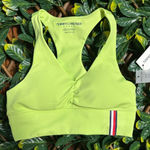 Tommy Hilfiger  Sport Neon Green Sports Bra Size XS NWT Photo 0
