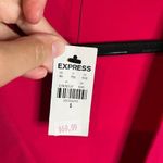 EXPRESS NWT  pink draped long sleeve dress Photo 5