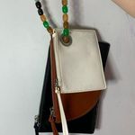 ZARA wristlet bag 3 in 1 geometrical beaded Photo 0