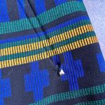 Color Block Colorful Geometric Short Sleeve Mini Dress Medium Orange Photo 5