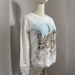 Karl Lagerfeld  women’s white sweatshirt with Paris graphic size xxs Photo 1