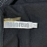 Monoreno Swim Coverup Stitched Black V-Neck Size M Medium Long Sleeve Tunic Photo 4