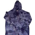 Knox Rose Tye Dye Women’s Hooded Long Sleeve Sweatshirt Size Small Blue Photo 0