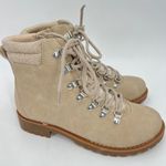 Style & Co . Maariah Faux Suede Lace Up Ankle Boots in Beige Size 6M MSRP $90 Photo 5