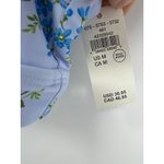 Brand New American Eagle Women's Size Medium Blue Floral Bralette Bra Photo 4