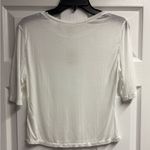 Free People NWT Intimately Ivory Basic Top Size Small Photo 2