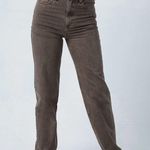 PacSun  Pacific Sunwear Brown Low-Rise Boyfriend Jeans, Sz 23 Photo 0