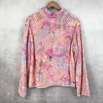 Casual Studio Womens Jacket L Boho Artsy Textured Statement Funky Maximalist Pink Size L Photo 4