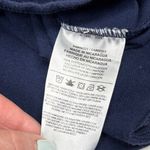 Nike Classic Navy Short Sleeve Tee White Swoosh Athletic Cut Medium Streetwear Photo 5