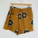 Anthropologie Kennedy linen blends tie waist boho patterned short. Size Medium Photo 4
