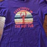 Women’s purple crawfish short sleeve shirt Red Size XL Photo 0