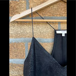 Lavender Brown  BLACK LEATHER DRESS small Photo 4