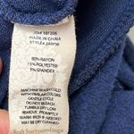 Soft Surroundings Easy Living Dress Denim Blue Cinched Waist Women's Size Large Photo 4