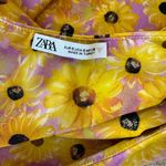 ZARA Asymmetrical Sunflower Bikini Top Photo 3