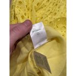 Lilly Pulitzer Size XS Indira Swing Dress Lilly’s Lemon 🍋 Eyelet High Neck Mini Photo 10