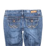 Mudd Y2K  Low Rise Bootcut Jeans Women's 9 30x31 Medium Wash Button Flap Pockets Photo 3