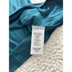 LUMIERE USA Soft Viscose Jersey Long Sleeve Tee Shirt Tunic Top Teal size L Blue Size L Photo 7