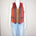 Boom women's 100% cotton multicolor‎ vest, size M Red Size M Photo 12