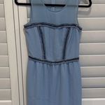 Sandro  Light Blue Mini Dress Photo 0