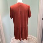 Wonderly NWT  Soft Stretch Rust Tee Top 0X Photo 4