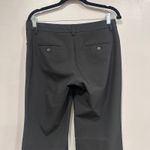 EXPRESS  Editor Flare Pants Black Size 6L Bootcut Dress Pants Size 6 Long Tall Photo 4