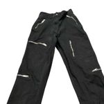 I am gia  Black Zipper Accent Pants Women's Size‎ S Trendy Stylish Photo 4