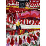 Angie Boho Beachy Strapless Smocked Babydoll Maxi Dress Size L Whimsical Resort Wear Photo 4