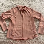 Layer 8 Pink Long Sleeve Zip Up Photo 0