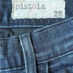 Pistola Audrey Mid Rise Skinny Jean Semi Distress Photo 7