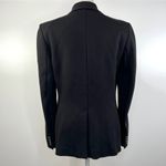 Lauren Ralph Lauren Ponte Knit Blazer Black Dark Romantic Preppy Soft Size 8 Photo 7