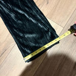 Kimchi Blue Kimchi Blue Andie Velvet pull on Pant black blue size large Photo 10