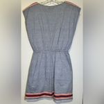 THML Anthropologie  blue striped Ophelia cotton dress size M NWOT Photo 3
