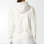 Adidas 𝅺 Melange Pullover Hoodie Oatmeal Small Photo 1