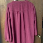 Wonderly - Burgundy blouse by  size xl Photo 3
