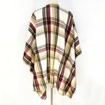 Woolrich plaid poncho Photo 3