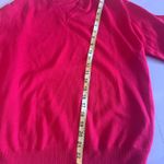 Ale By Alessandra imported exclusively from italy  At Alexander red  100 % wool red size L Photo 4