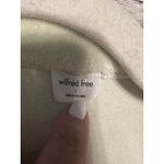 Wilfred Free  Artizia Deep V Neck Collared French Terry Cloth Top SZ Small Green Photo 2