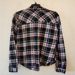 Rue 21  red black grey plaid long sleeve button down shirt Size small Photo 1