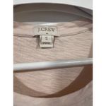 J.Crew Dazzling deer art tee Small Beige Embroidered Beaded Christmas Holiday Photo 3