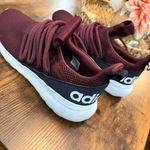 Adidas  Lite Racer Adapt Men's Shadow Red Burgundy White Sneaker Shoes Size 10 Photo 3