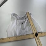 Nike Dri-FIT Sports Bra White Small S BV3636-100 Racerback Athletic Training Top Photo 6