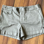 Banana Republic  Martin Fit Cuffed Cotton Shorts Dark Taupe Photo 0