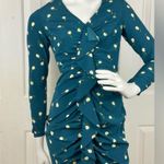 Intermix Blue Bodycon Long Sleeve Dress. D37 Photo 4