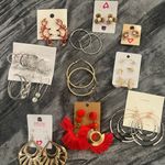 Boutique 10 Piece Statement Earrings Set Photo 0